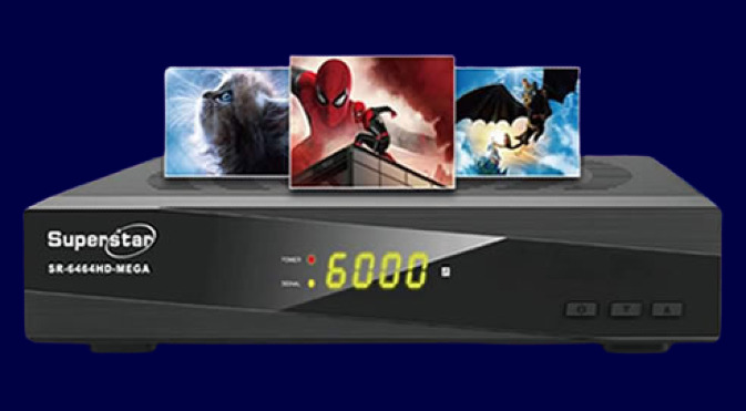 SUPERSTAR SR-6464 HD Mega Software Downloads